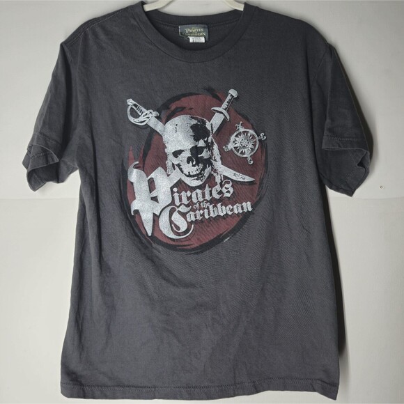 Pirates of the Caribbean Dead Man's Chest Movie Promo T-Shirt Gray XL - Picture 1 of 5